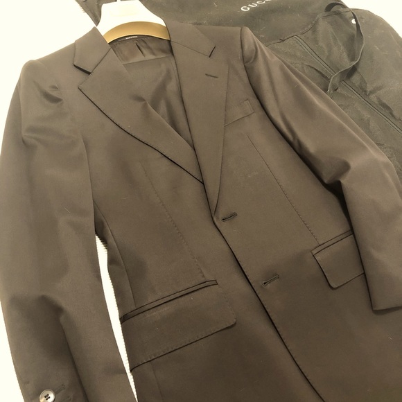 Vintage Gucci suit.